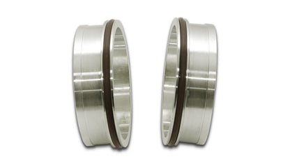 Vibrant Stainless Steel Weld Ferrules with O-Rings for 3.5" OD Tubing 12557 Photo - Primary