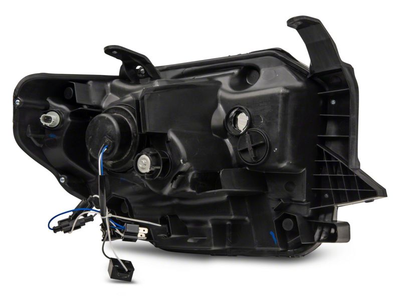 Raxiom 14-21 Toyota Tundra Axial Series Projector Headlights w/ LED Bar- Blk Housing (Clear Lens) TU16010 TU16010 Photo - Close Up