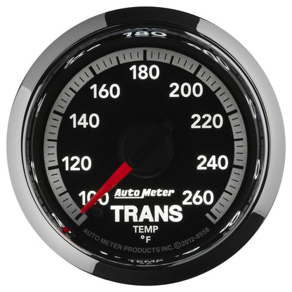 Autometer Gauge, Trans Temp, 2 1/16", 100-260 Deg. F, Stepper Motor, Ram Gen 4 8558 User 4