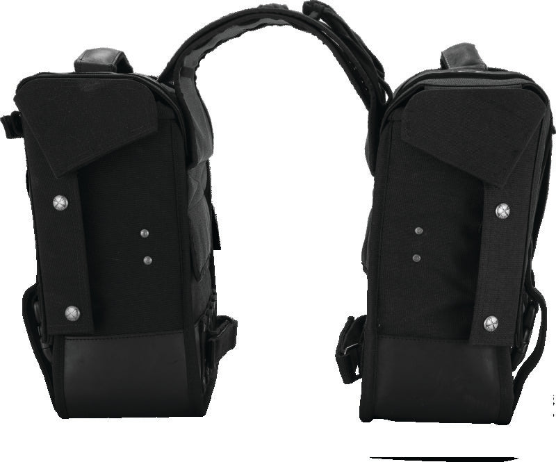 Burly Brand Throw Over Saddlebag - Black B15-1002B B15-1002B User 1