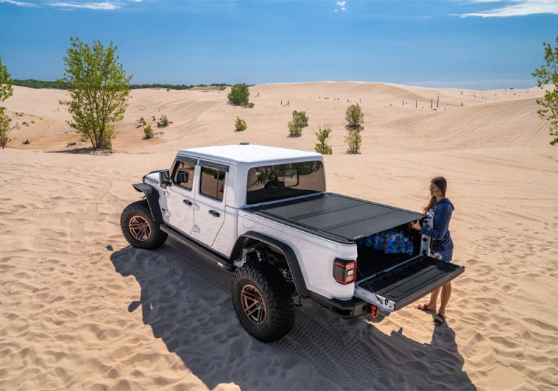 BAK 2020 Jeep Gladiator 5ft Bed BAKFlip MX4 448701 448701 Photo - Mounted