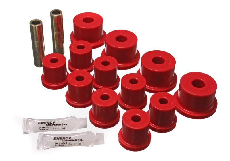 Energy Suspension Leaf Spring Bushing Set Red Ford Mustang Base 1964-1973 4.2101R Photo - Primary