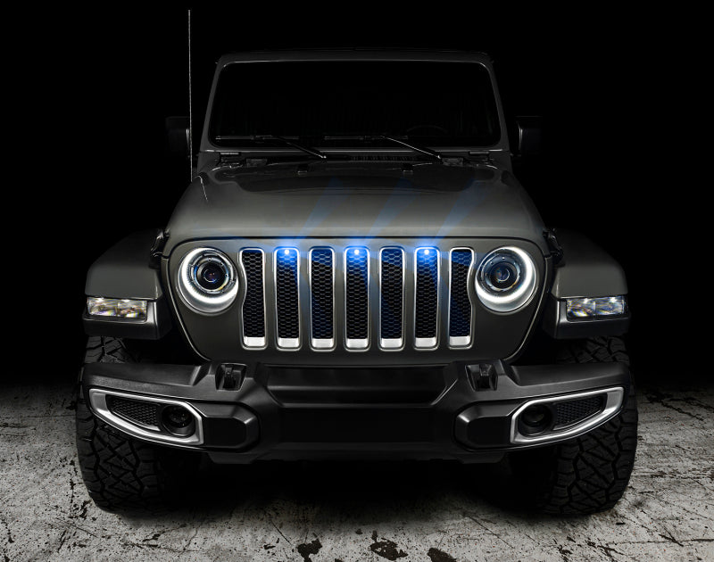 ORACLE Lighting Oracle Pre-Runner Style LED Grille Kit for Jeep Gladiator JT - Blue 5871-002 5871-002 User 1