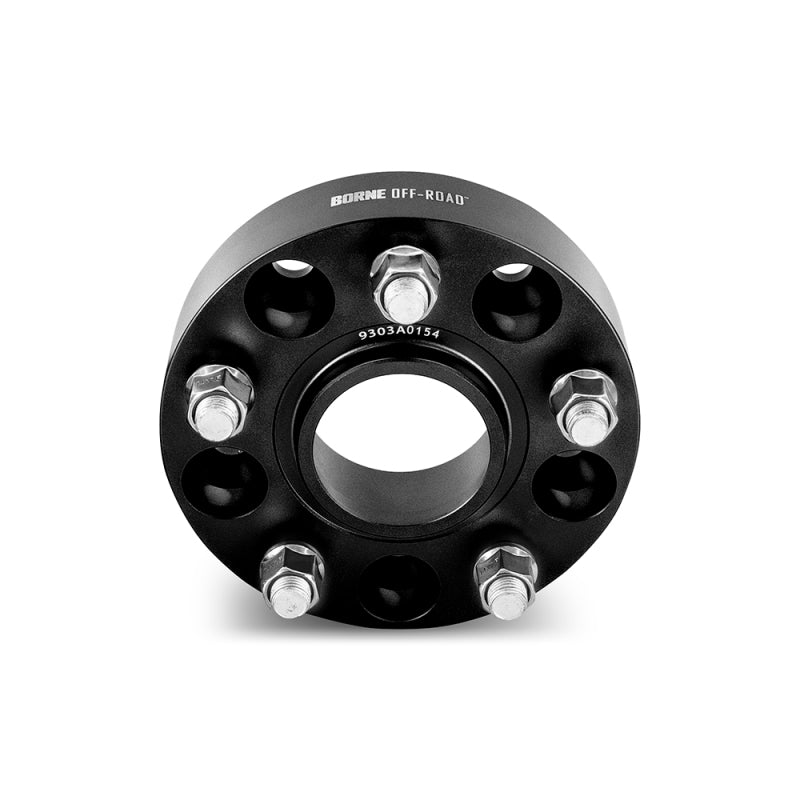 Borne Off-Road Wheel Spacers - 5x127 - 71.6 - 30mm - M14 - Black BNWS-003-300BK BNWS-003-300BK Photo - Primary