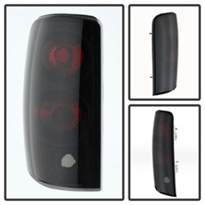 Spyder Chevy Suburban/Tahoe 1500/2500 00-06 Euro Style Tail Lights Black Smoke ALT-YD-CD00-BSM 5077998 5077998 Photo - Unmounted