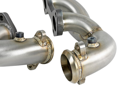 aFe Twisted Steel 1.75-2in 304 SS Headers 03-07 Ford Diesel Trucks V8-6.0L (td) 48-33022 48-33022 Photo - Unmounted