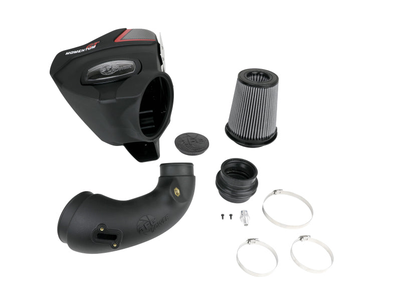 aFe Momentum GT Cold Air Intake System w/Pro Dry S Filter 20-21 BMW M340i (G20) 3.0 L6 (t) N58 50-70060D 50-70060D Photo - Unmounted