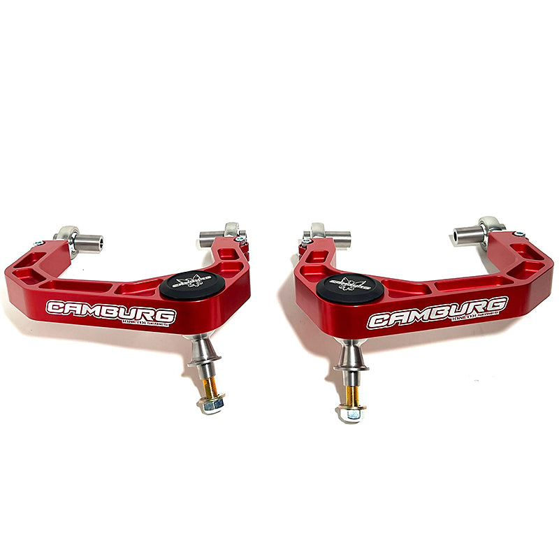 Camburg Toyota Tacoma 05-23 / 4-Runner 03-23 / FJ 07-14 KINETIK V2 Billet Uniball Upper Arms (Red) CAM-310184-RED