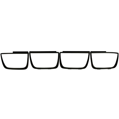 Anzo Taillight Bezels 2010-2013 Chevrolet Camaro Taillight Bezels- 4pc Flat 351001 Photo - Primary