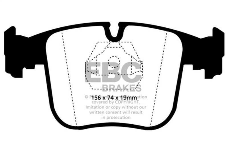 EBC Disc Brake Pad Set DP4870R Photo - Primary