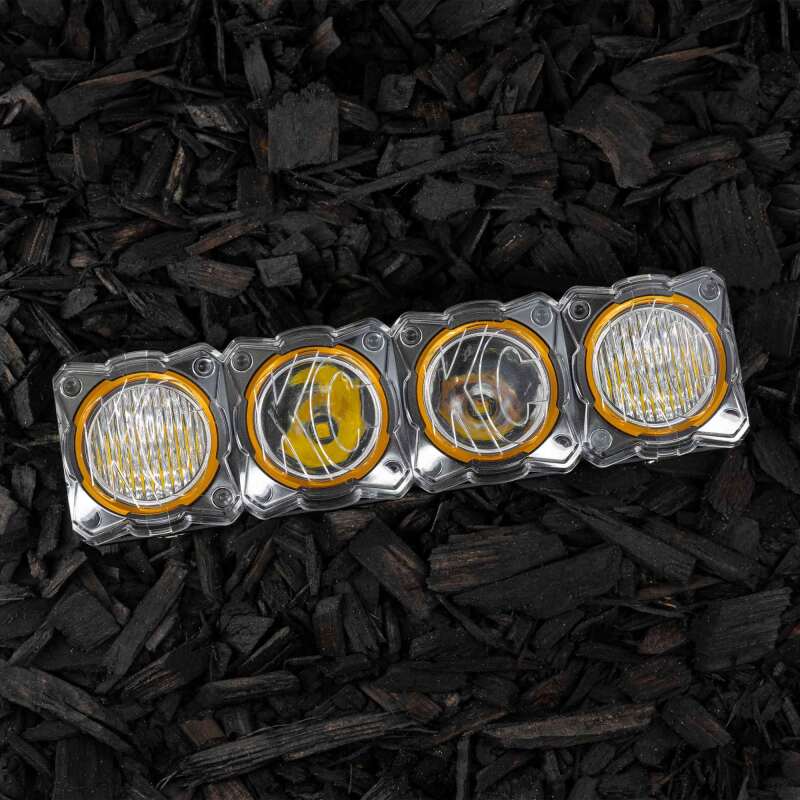 KC HiLiTES FLEX ERA LED Light Bar 10in. Light Shield - Clear (SHIELD ONLY) 5332 5332 Photo - lifestyle view