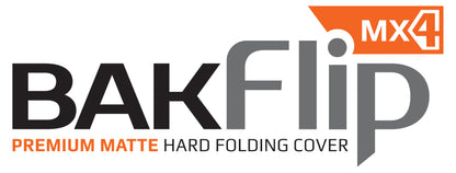 BAK 2021+ Ford F-150 Regular & Super Cab BAKFlip MX4 8ft Bed Cover - Matte Finish 448338 448338 Logo Image