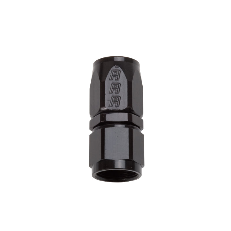 Russell Performance -12 AN Black Straight Full Flow Hose End 610055 610055 Photo - Primary