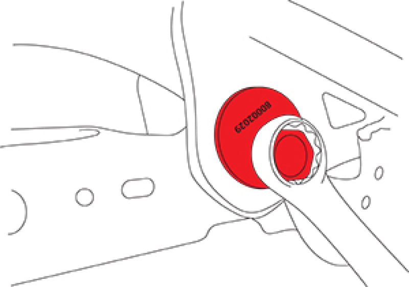 SPC Performance 19-22 Toyota Avalon/Corolla/RAV4  Rear Toe Cam 25370 25370 Line Art