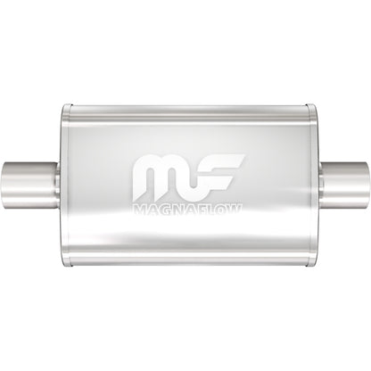 MagnaFlow 4" X 9" Oval Center/Center Straight Through Performance Muffler 11246 Photo - Primary