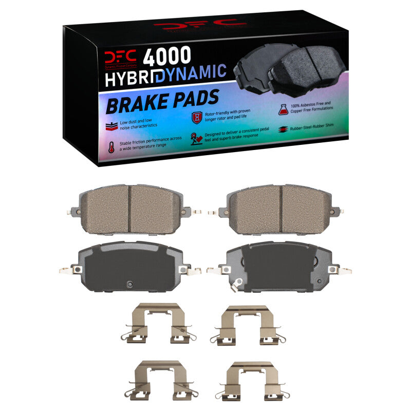 DFC DFC 4000 HybriDynamic Brake Pads Brakes, Rotors & Pads Brake Pads - OE main image
