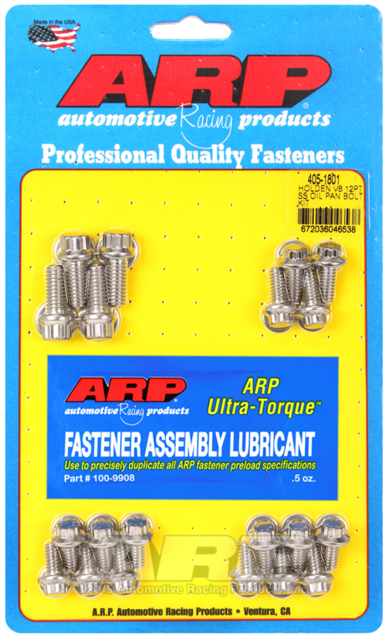 ARP Oil Pan Bolt Kit  Holden V8 405-1801 Photo - Primary