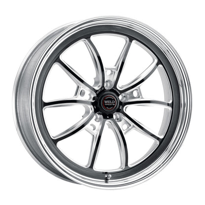 Weld S80 18x5 / 5x115 BP / 2.1in BS Black Wheel (High Pad) - Non-Beadlock 80HB8050W21A 80HB8050W21A Photo - Primary