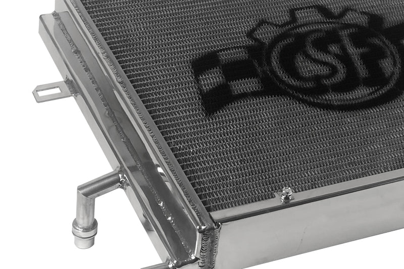CSF BMW B58/B48 Front Mount Triple-Pass Heat Exchanger w/Rock Guard 8131 8131 Photo - Close Up