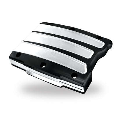 Performance Machine Twin Cam Scallop Rocker Cover - Contrast Cut 0177-2021-BM 0177-2021-BM Photo - Primary