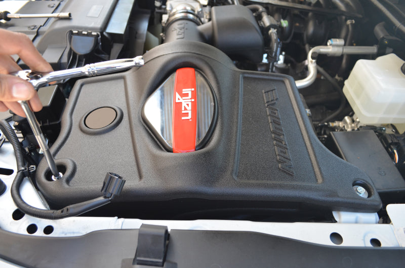 Injen 17-18 Nissan Armada / 14-18 Infiniti QX80 5.6L Evolution Air Intake (Oiled) EVO1901C EVO1901C Photo - Mounted