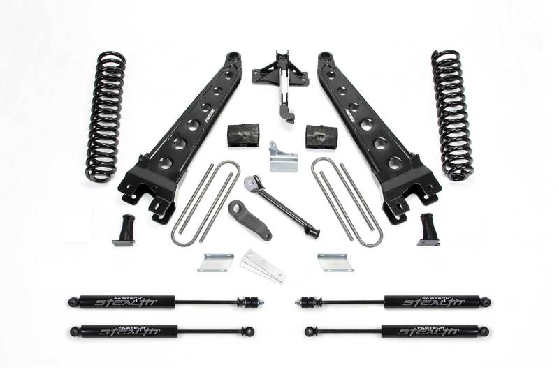 Fabtech 4" Radius Arm System w/ Stealth Shocks K2211M Photo - Primary
