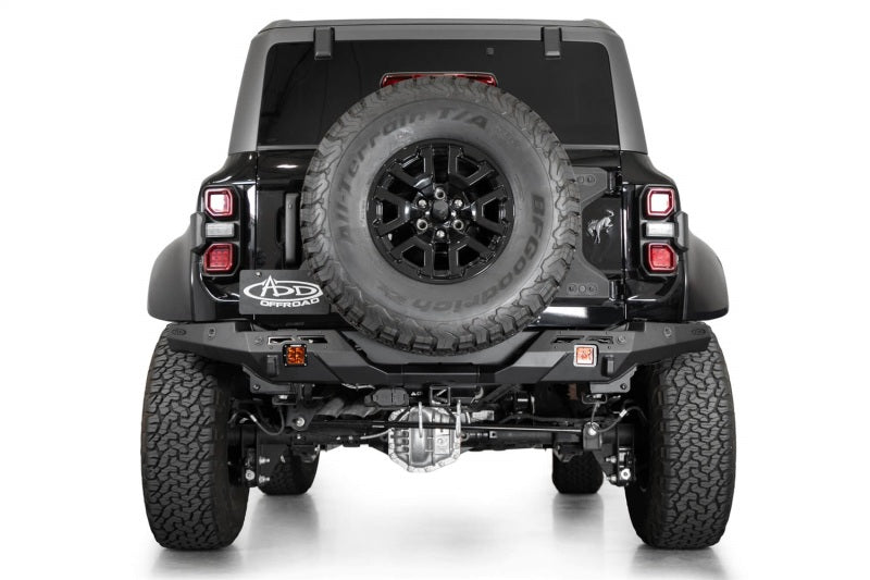 Addictive Desert Designs 2022+ Ford Bronco Raptor Phantom Rear Bumper R260191090103 R260191090103 Photo - Mounted
