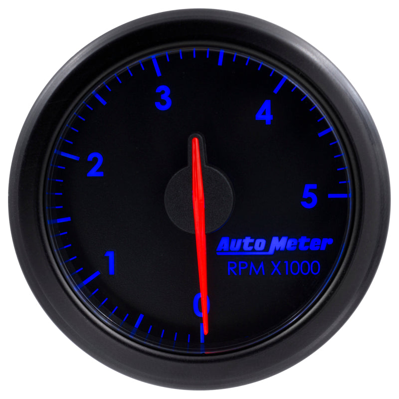 Autometer 2-1/16" Tach, 0-5,000 Rpm, Airdrive, Black 9198-T User 6