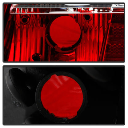 SPYDER Xtune Porsche 911 996 ( Non 4S. Turbo. GT3 ) 99-04 LED Tail Lights Red Clear ALT-ON-P99699-LED-RC 5013132 5013132 Photo - Unmounted