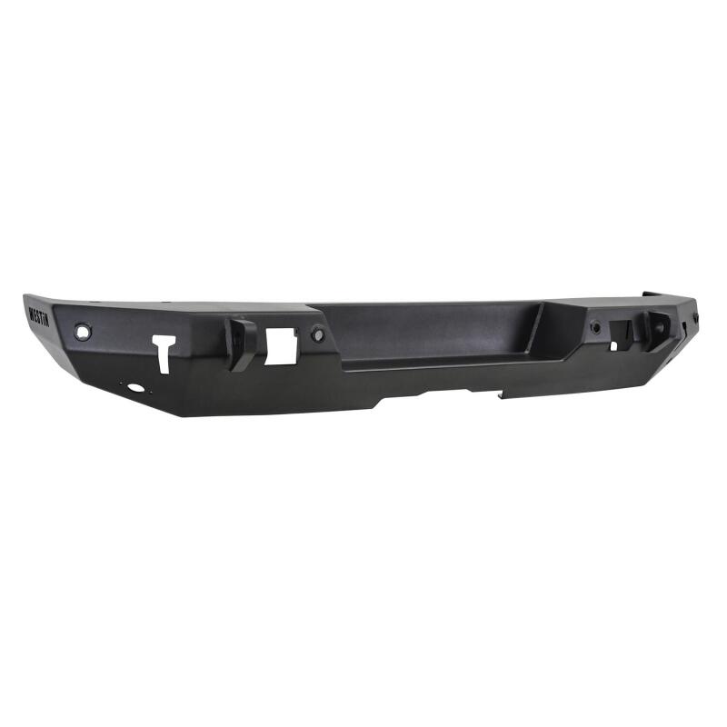 Westin 18-19 Jeep Wrangler JL WJ2 Rear Bumper w/  Sensors (Excl. Wrangler JK) - Textured Black 59-82045 59-82045 Photo - Unmounted