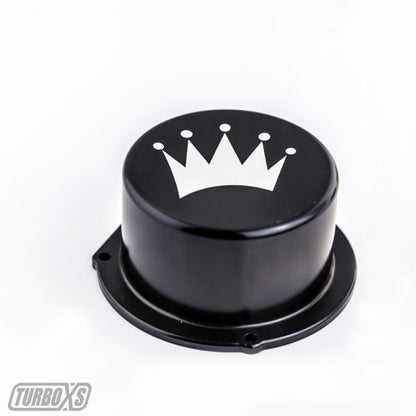 Turbo XS 15-16 Subaru WRX Billet Aluminum Vacuum Pump Cover - Black W15-VPC-BLK Photo - Primary