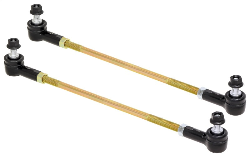 RockJock Adjustable Sway Bar End Link Kit 14in Long Rods w/ Sealed Rod Ends and Jam Nuts pair RJ-203002-101 RJ-203002-101 Photo - Primary