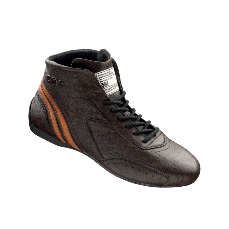 OMP Carrera Low Boots My2021 Dark Brown - Size43 (Fia 8856-2018) IC0-0784-B01-014-43 IC0-0784-B01-014-43 Photo - Primary