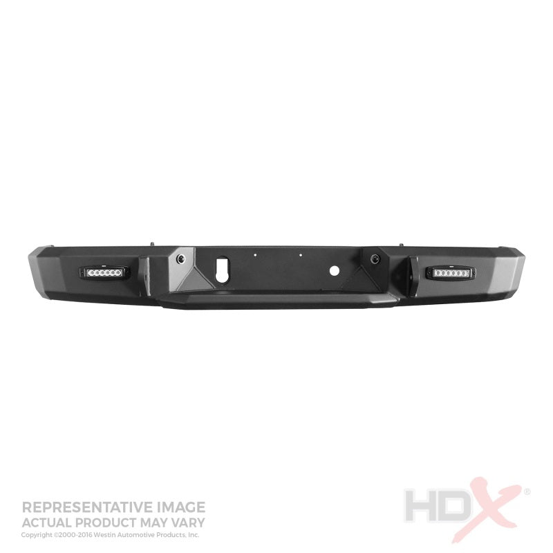 Westin/HDX 16-18 Chevrolet Silverado 1500 Rear Bumper - Textured Black 58-251605 58-251605 Photo - Primary