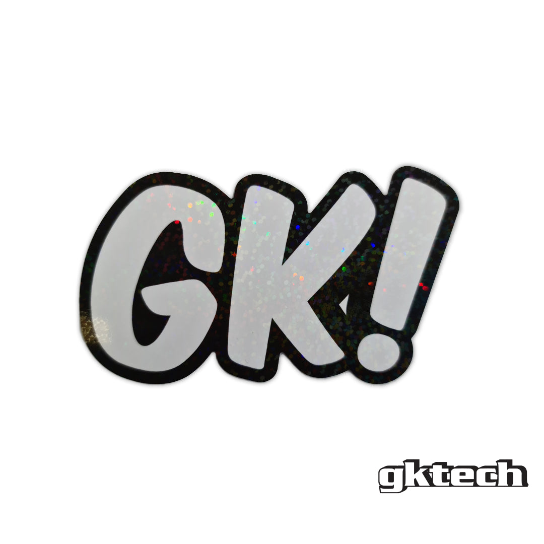 GKTech Glitter GK! Sticker