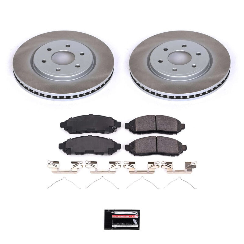 PowerStop Power Stop 09-12 Suzuki Equator Front Semi-Coated Rotor Kit SC142 SC142 Photo - Primary