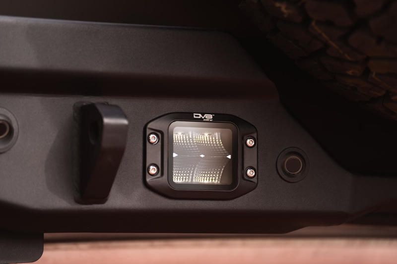 DV8 Offroad 21-22 Ford Bronco FS-15 Series Rear Bumper RBBR-02 RBBR-02 Photo - Mounted