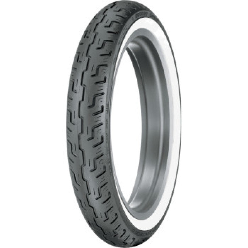 Dunlop D401 Front Tire - 100/90-19 M/C 57H TL - Wide Whitewall 45064215