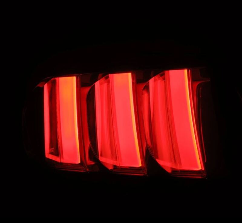 AlphaRex 15-23 Ford Mustang NOVA-Series Prismatic LED Tail Lights Black-Clear 655020 655020 User 1