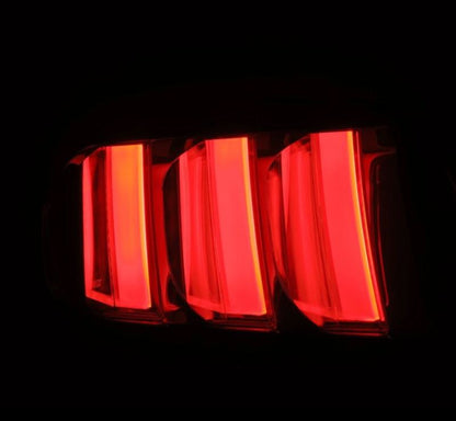 AlphaRex 15-23 Ford Mustang NOVA-Series Prismatic LED Tail Lights Black-Clear 655020 655020 User 1