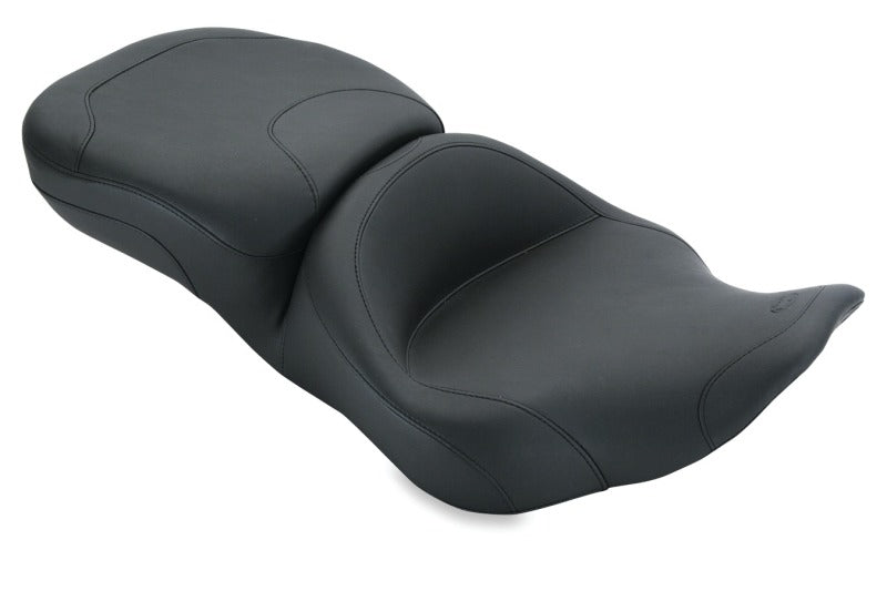 Mustang Motorcycle Mustang 97-07 Harley Rd King, 06-07 Str Glide, 00-05 Eagle Touring 1PC Seat - Black 76973 76973 Photo - Primary