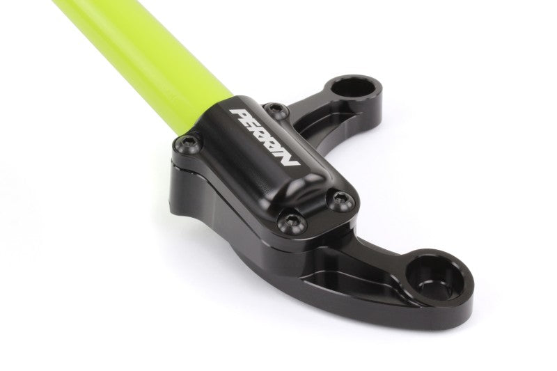 Perrin 02-07 Subaru Impreza (WRX/STi/RS/2.5i) / 04-08 Forester Front Strut Brace - Neon Yellow PSP-SUS-052NY PSP-SUS-052NY Photo - Primary
