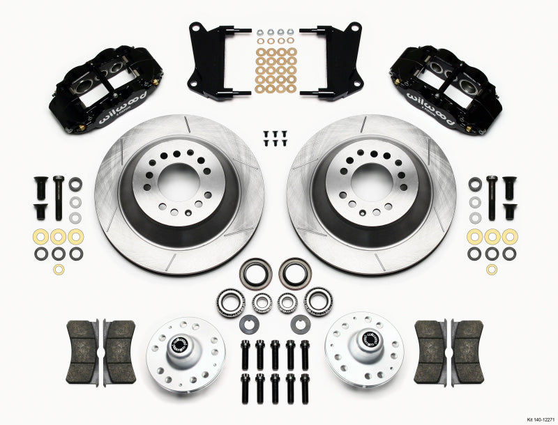 Wilwood FNSL6R Front Hub & 1PC Rtr Kit, 12.88", 67-69 Camaro, 64-72 Nova 140-12271 Photo - Primary
