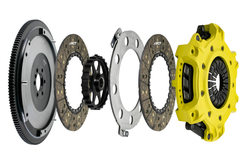 ACT Chevy Camaro/Corvette LS1/LS2/LS3/LS6/LS7 Mod-Twin 10.5 XT Rigid Disc Street Clutch Kit T2S-G14 T2S-G14 Photo - Primary