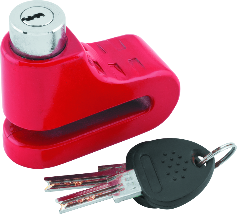 BikeMaster Bully Lock Disc Lock 5.5mm - Red 132246 132246 Photo - Primary