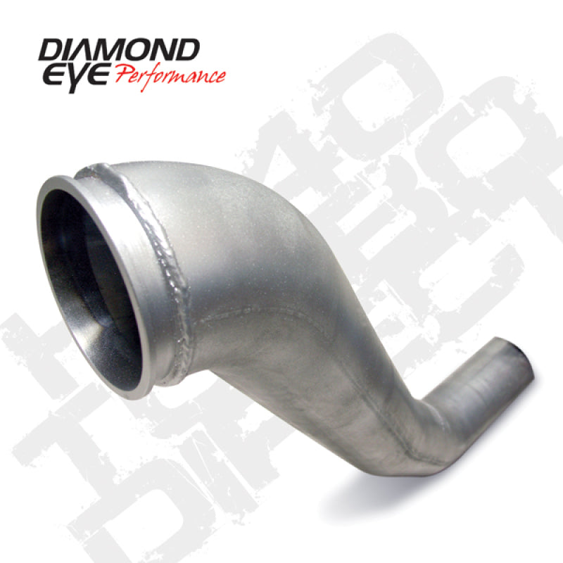 Diamond Eye Performance Diamond Eye DWNP 4in TB SGL HX40 TURBO-DIRECT FLANGE AL DODGE 5.9L 2500/3500 94-02 221040 221040 Photo - Primary