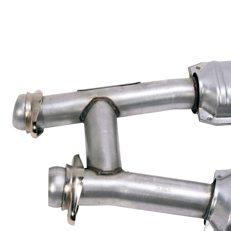 BBK Performance 86-93 Ford Mustang 5.0L 2.5 H-Pipe W/Converters 1521 Photo - Unmounted