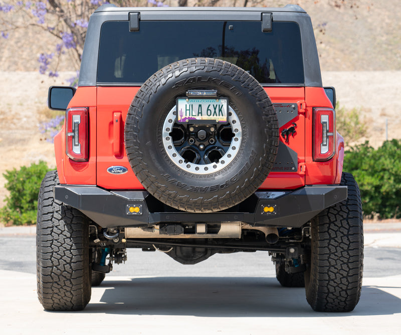Carli 21-24 Ford Bronco Rear Bumper CS-BRBMPR-21-R CS-BRBMPR-21-R Photo - lifestyle view