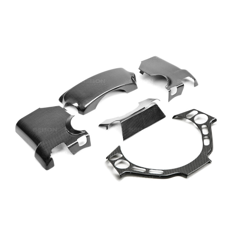 Seibon Carbon Fiber Steering Column Surround Trim Nissan GTR 2009-2014 CFI0910NSGTR-G Photo - Primary