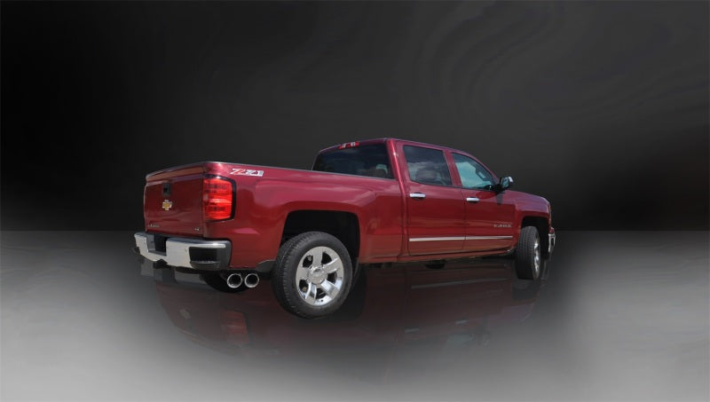 Corsa Performance 14 GM Sierra/Silvrd 1500 Crew/Dbl / Short/Std. Bed 6.2L V8 Polished 14866 Photo - Mounted
